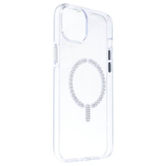 Funda Antiyellow Compatible Con Magsafe Con Brillantes Para Iphone 14 Plus