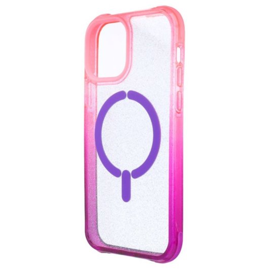 Funda Bumper Reforzada Degradada Compatible Con Magsafe Para Iphone 13 Pro Max