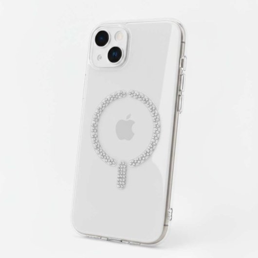 Funda Antiyellow Compatible Con Magsafe Con Brillantes Para Iphone 15 Plus
