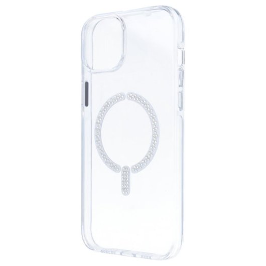 Funda Antiyellow Compatible Con Magsafe Con Brillantes Para Iphone 15 Plus