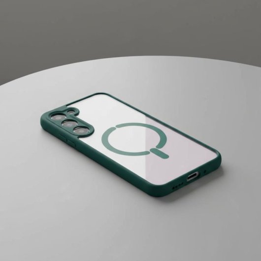 Funda Bumper Compatible Con Magsafe Con Cubre Cámara Para Samsung Galaxy S23