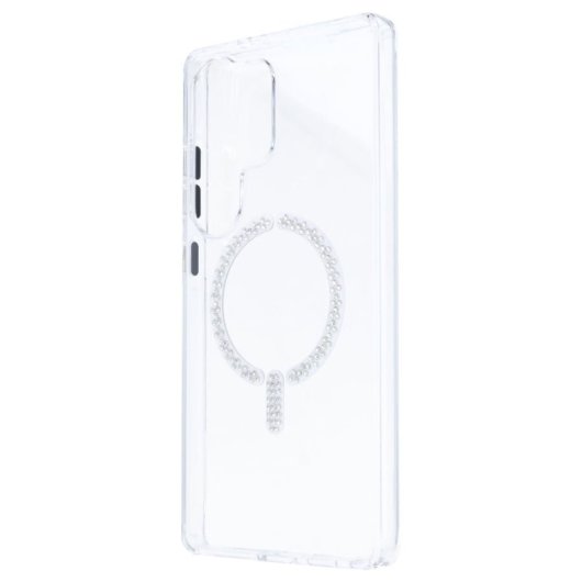 Funda Antiyellow Compatible Con Magsafe Con Brillantes Para Samsung Galaxy S25 Ultra