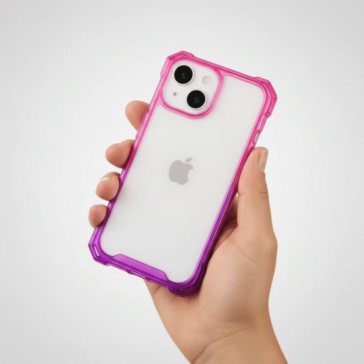 Funda Reforzada Degradada Colgante Para Iphone 15