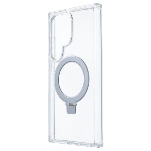 Funda Transparente Compatible Con Magsafe Ring Para Samsung Galaxy S24 Ultra