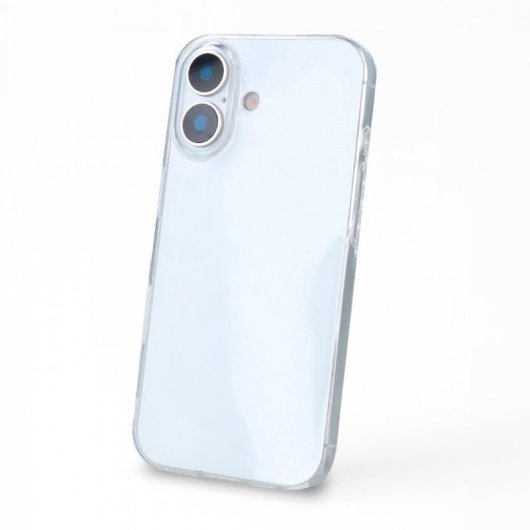 Funda Silicona Transparente Para Iphone 16 Plus