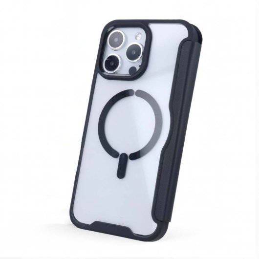Funda Libro Compatible Con Magsafe Para Iphone 15 Pro