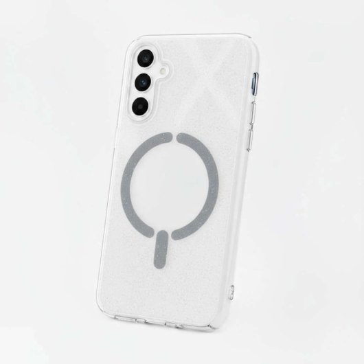 Funda Purpurina Compatible Con Magsafe Para Samsung Galaxy S23 Fe