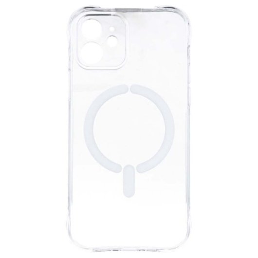 Funda Reforzada Antiyellow Compatible Con Magsafe Para Iphone 12