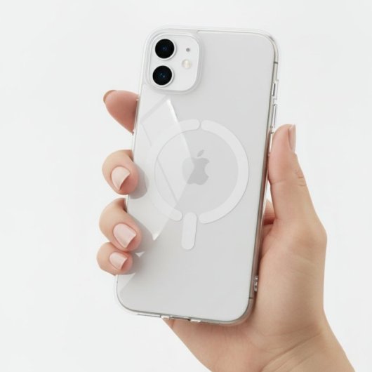 Funda Reforzada Antiyellow Compatible Con Magsafe Para Iphone 12