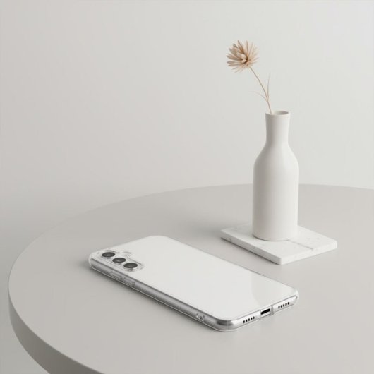 Funda Silicona Transparente Para Samsung Galaxy S25