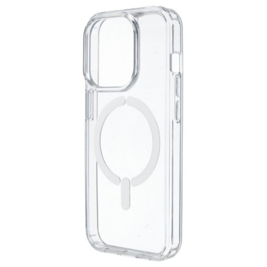 Funda Transparente Logo Compatible Con Magsafe Para Iphone 15 Pro Max