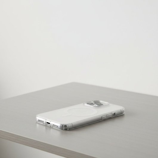 Funda Transparente Logo Compatible Con Magsafe Para Iphone 15 Pro Max