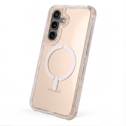 Funda Bumper 3 En 1 Compatible Con Magsafe Para Samsung Galaxy S25 Fe