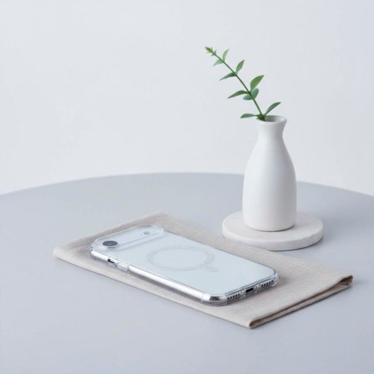 Funda Antiyellow Compatible Con Magsafe Con Brillantes Para Iphone Air