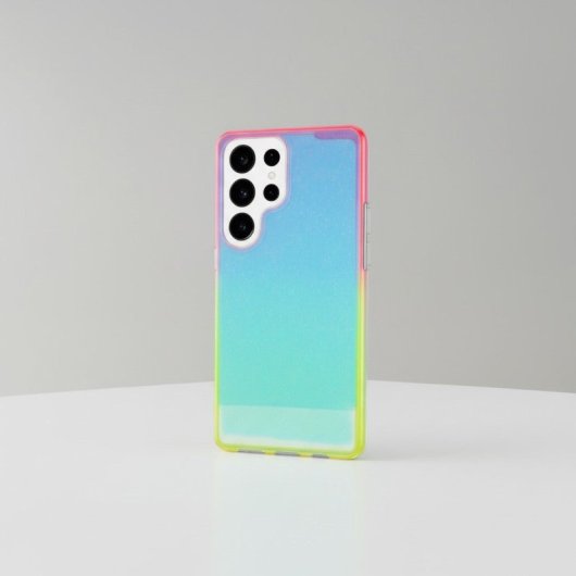 Funda Galaxy Iridiscente Para Samsung Galaxy S23 Ultra