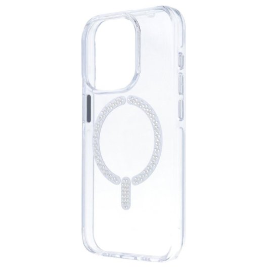 Funda Antiyellow Compatible Con Magsafe Con Brillantes Para Iphone 15 Pro