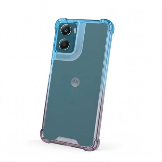 Funda Bumper Reforzada Degradada Para Motorola Moto G06