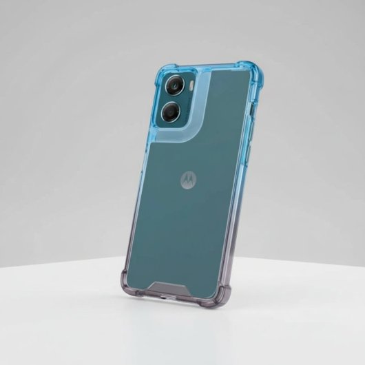 Funda Bumper Reforzada Degradada Para Motorola Moto G06