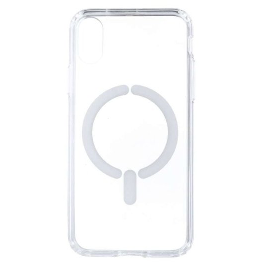 Funda Transparente Logo Compatible Con Magsafe Para Iphone X