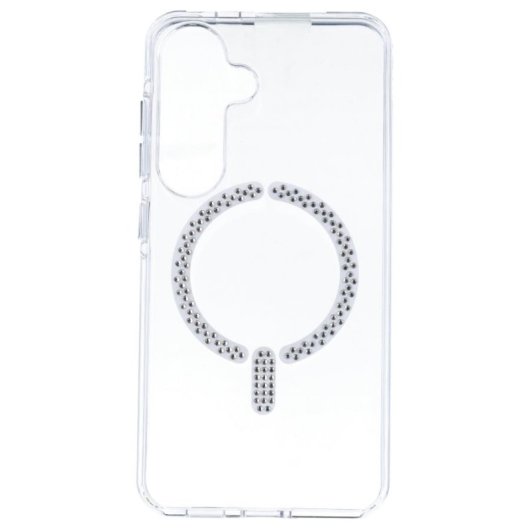 Funda Antiyellow Compatible Con Magsafe Con Brillantes Para Samsung Galaxy S25