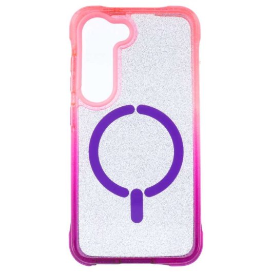 Funda Bumper Reforzada Degradada Compatible Con Magsafe Para Samsung Galaxy S23