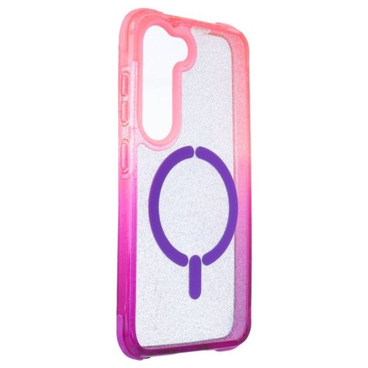 Funda Bumper Reforzada Degradada Compatible Con Magsafe Para Samsung Galaxy S23