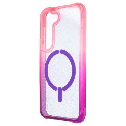 Funda Bumper Reforzada Degradada Compatible Con Magsafe Para Samsung Galaxy S23