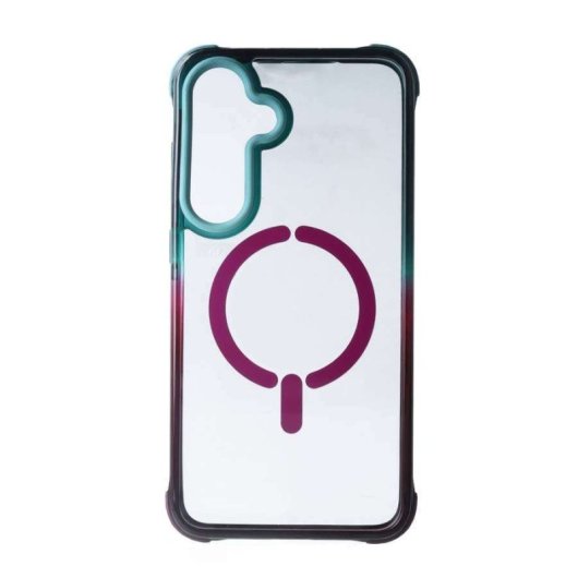 Funda Bumper Reforzada Degradada Compatible Con Magsafe Para Samsung Galaxy S25 Plus