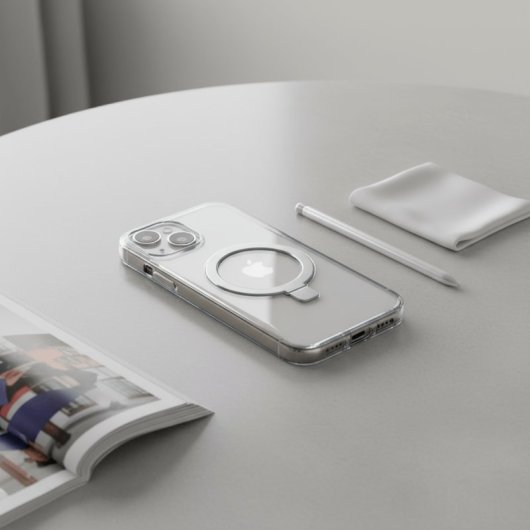 Funda Transparente Compatible Con Magsafe Ring Para Iphone 14