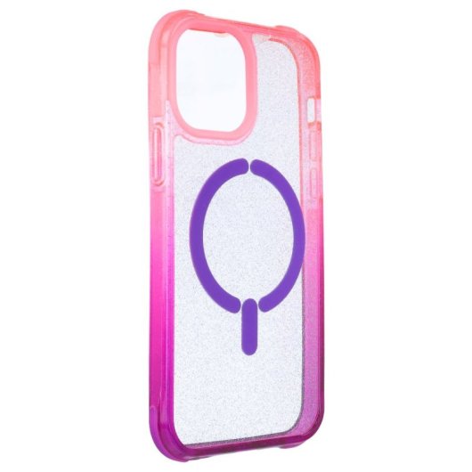 Funda Bumper Reforzada Degradada Compatible Con Magsafe Para Iphone 12