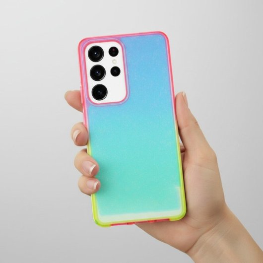 Funda Galaxy Iridiscente Para Samsung Galaxy S25 Ultra