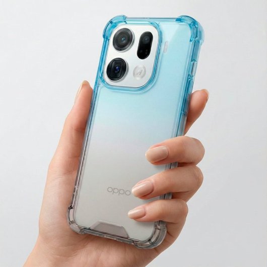 Funda Bumper Reforzada Degradada Para Oppo Find X9