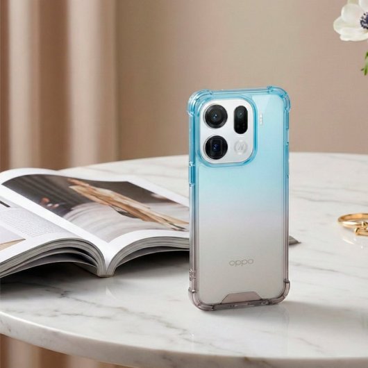 Funda Bumper Reforzada Degradada Para Oppo Find X9