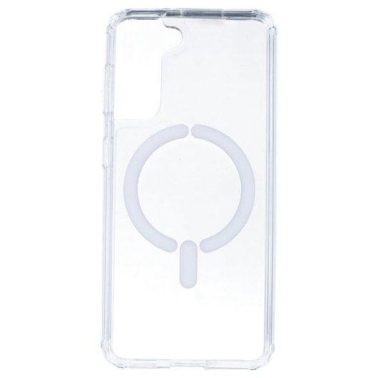 Funda Transparente Logo Compatible Con Magsafe Para Samsung Galaxy S21 Fe