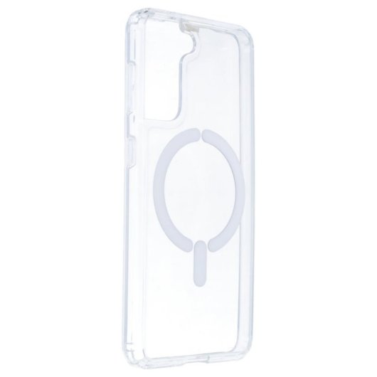 Funda Transparente Logo Compatible Con Magsafe Para Samsung Galaxy S21 Fe