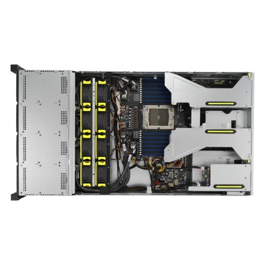 Barebone Asus RS521A-E12-RS12U AMD EPYC 9004 3 TB DDR5 1600W 2U Rack