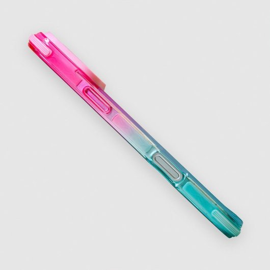 Funda Bumper Reforzada Degradada Para Iphone 15 Pro