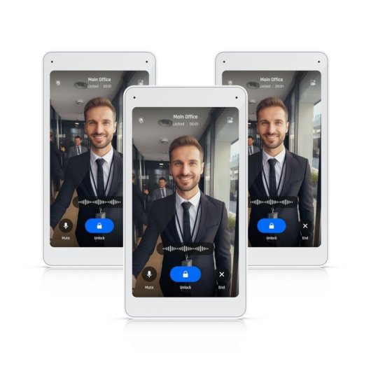 Contrôle d’Accès Ubiquiti UA-Intercom-Viewer-3 Écran Tactile 3 Utilisateurs PoE