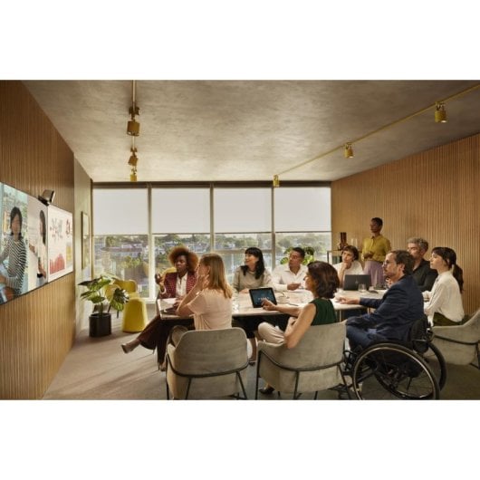 Webcam HP Poly Studio E70 4K 20MP USB-C Branca DirectorAI