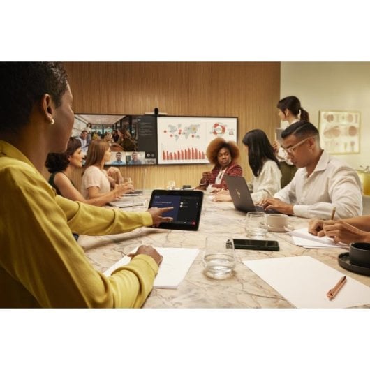 Webcam HP Poly Studio E70 4K 20MP USB-C Branca DirectorAI