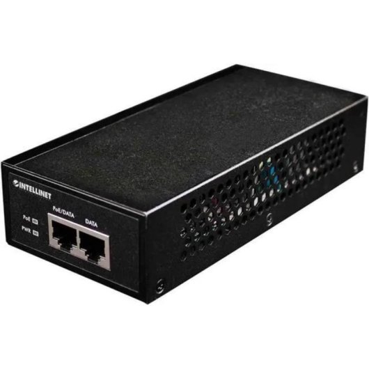 Inyector PoE Intellinet 1 puerto 30W Gigabit IEEE 802.3at/af