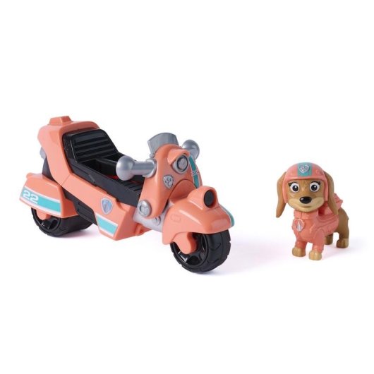 Véhicule SPIN MASTER Paw Patrol Liberty Moto de Sauvetage Plastique Recyclé
