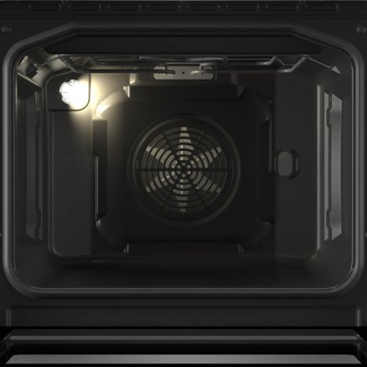 Cocina Gorenje GEC6C40WD Negra/Blanca con 4 zonas cerámicas y horno eléctrico 71L