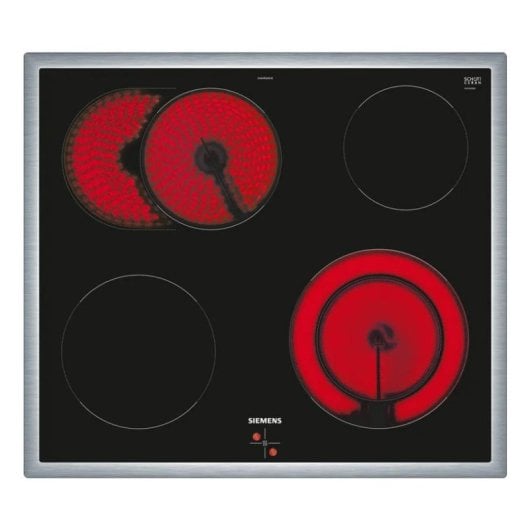 Cuisinière Siemens iQ300 EQ521KA11 induction 4 zones four 71L noir