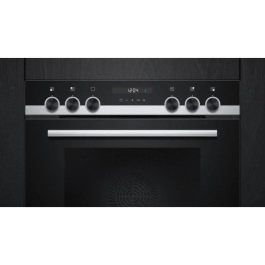Cuisinière Siemens iQ300 EQ521KA11 induction 4 zones four 71L noir