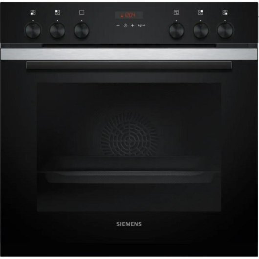 Set de cocina Siemens iQ300 HE273ABS3 + EA64RGNA1E Cerámico 4 zonas Horno 71L Negro