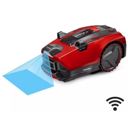 Robot tondeuse Einhell Flexo Cam Plus 600 600 m2 18 cm WiFi IPX4