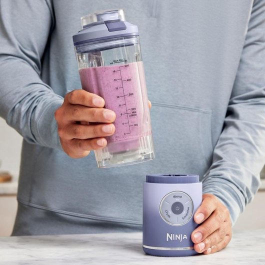 Batidora Ninja BC251EULD Portátil 0,57 L Picahielos Lavanda Transparente