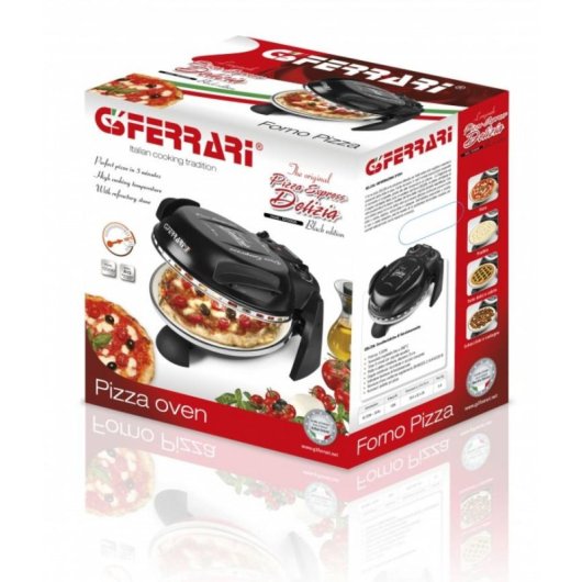 Pizzamaker G3 Ferrari Delizia 31 cm 400 °C Schwarz Edelstahl