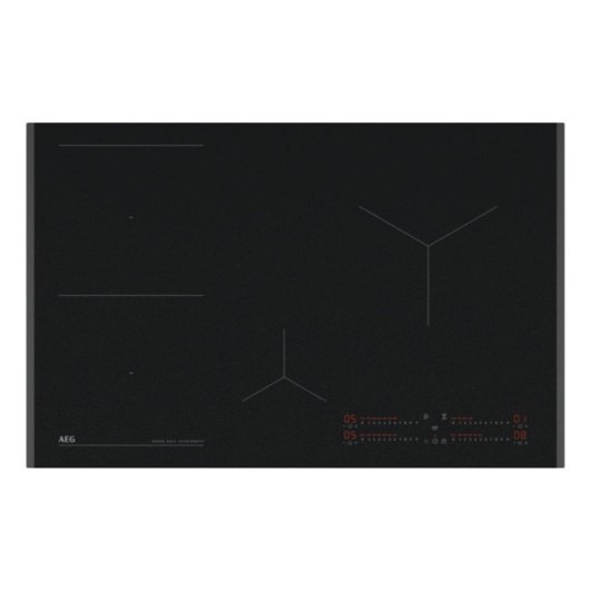 Placa AEG TII84B10FZ Indução Integrada 80 cm 4 zonas Preta